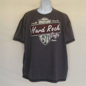 HARD ROCK CAFE Denver Tshirt, XXL, Jersey Applique